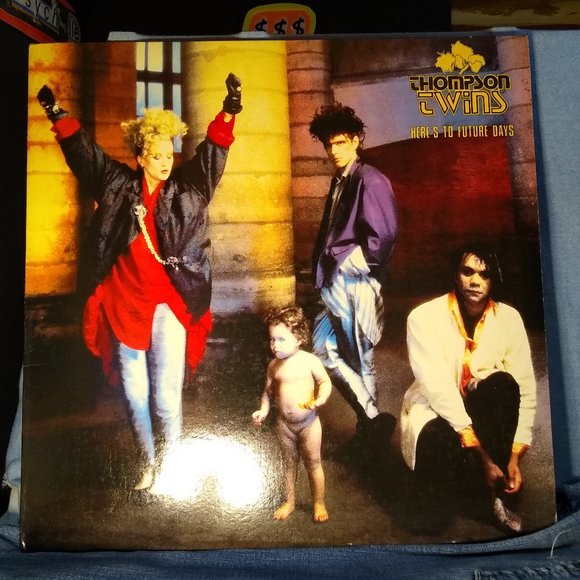 Thompson Twins Here's To Future Days 1985 Vinyl Record - Picture 1 of 4